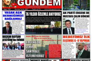 TRAKYA GÜNDEM GAZETESİ 159.SAYI