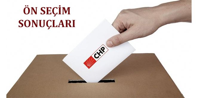 CHP ÇORLU Geneli Ön Seçim Sonuçları