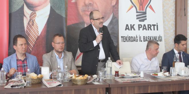 AK  PARTİ TEKİRDAĞ’DA YENİ DÖNEM