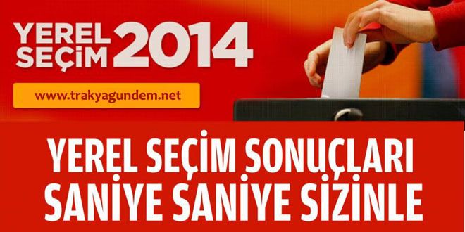 YEREL SEÇİM SONUÇLARI SANİYE SANİYE SİZİNLE