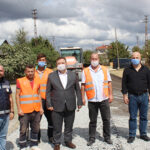 ÖZGEN ERKİŞ; BİR HAFTADA 16 BİN METREKARE YOL YAPTIK