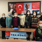 CHP KADIN KOLLARIN DAN BATIDAN DOĞUYA KARDEŞLİK KÖPRSÜ
