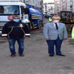 BAŞKAN ALBAYRAK İLÇELERDE Kİ ÇALIŞMALARI İNCELEDİ