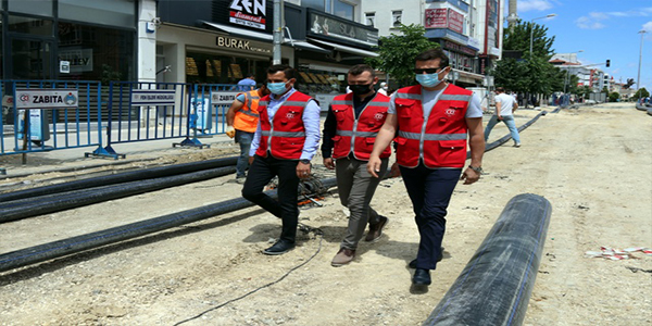 BAŞKAN AKAY; İLÇEMİZDE ALT YAPI SORUNU KALMAYACAK