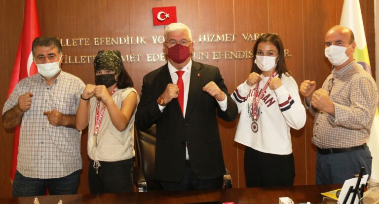ŞAMPİYONLARA BAŞKAN YÜKSEL’DEN DESTEK SÖZÜ