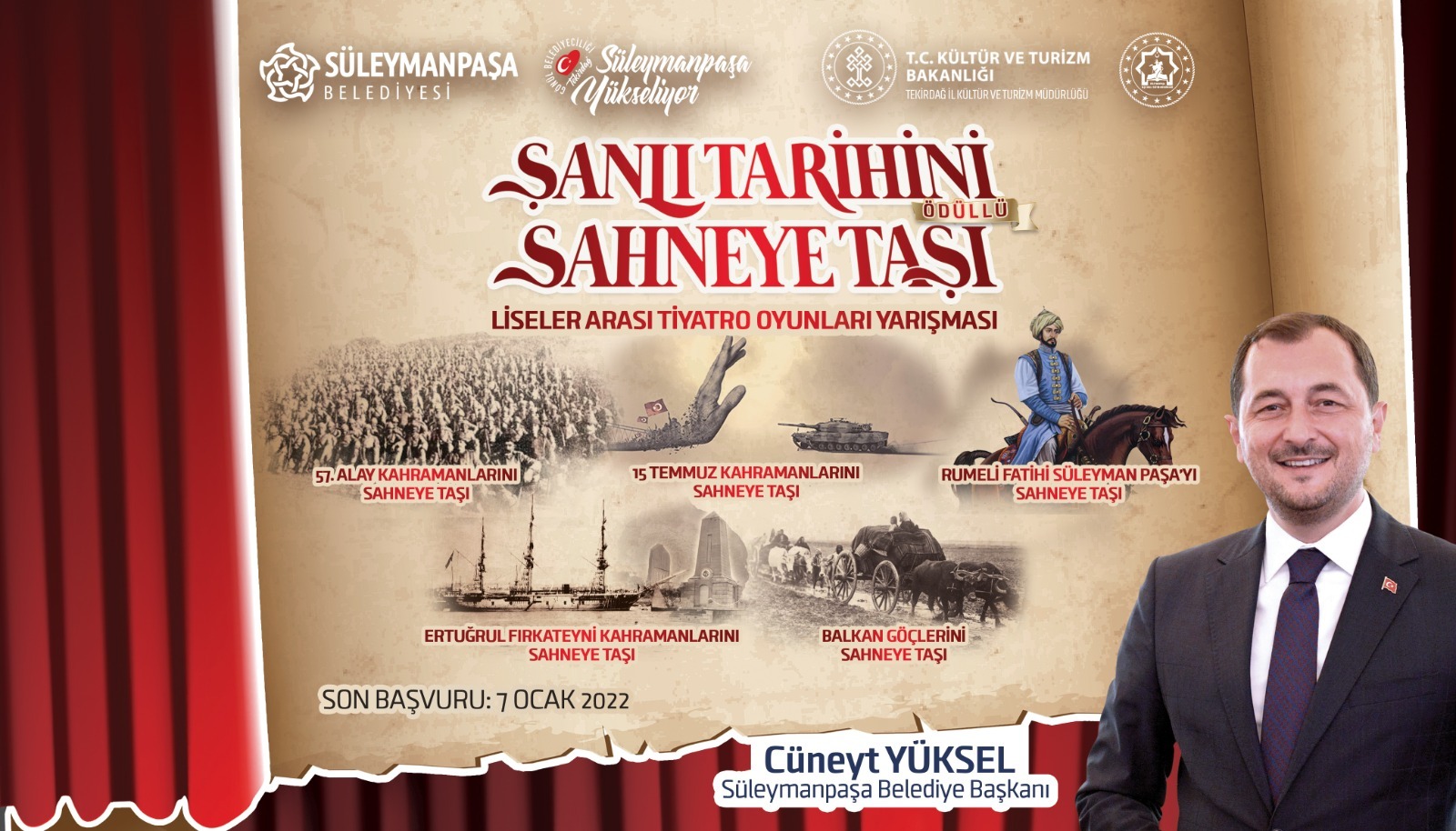 ŞANLI TARİHİNİ SAHNEYE TAŞI