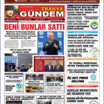 Trakya Gündem Gazetesi  330. – 331. Sayı