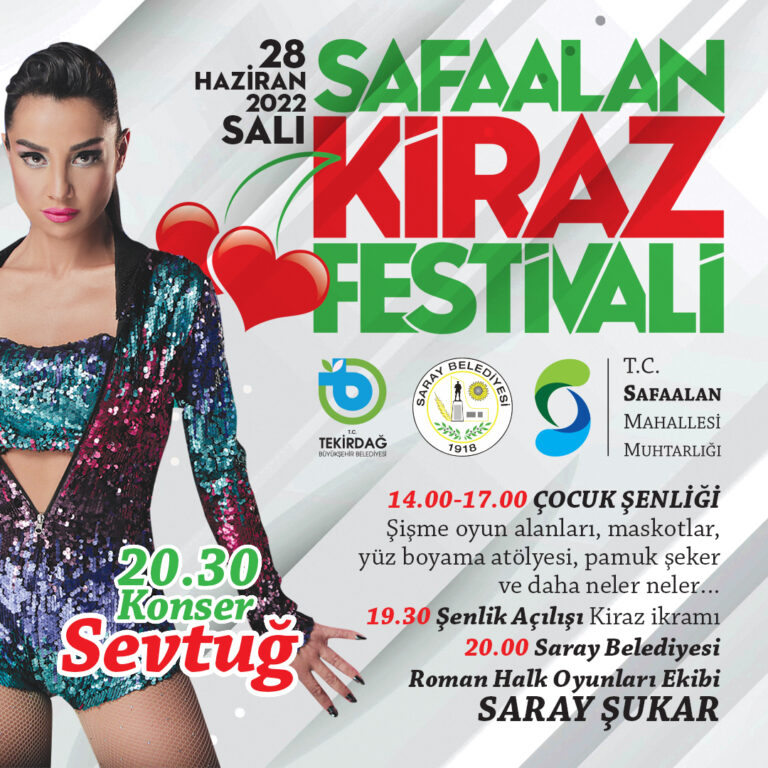 SAFAALAN DA KİRAZ TADINDA FESTİVAL