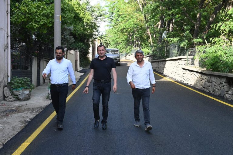 2022 YILINDA 500 BİN METREKAREYE YAKIN YOL YAPTI