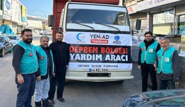 CAN SUYU’NDAN  4 BİN GÖNÜLLÜ VE 300 TIR