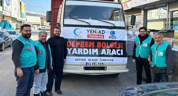 CAN SUYU’NDAN  4 BİN GÖNÜLLÜ VE 300 TIR