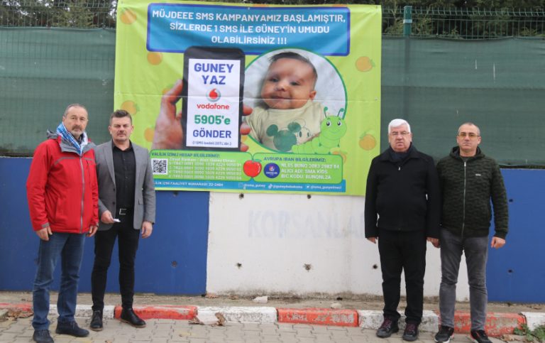 GÜNEY BEBEK İÇİN DESTEK ÇAĞRI YAPTI