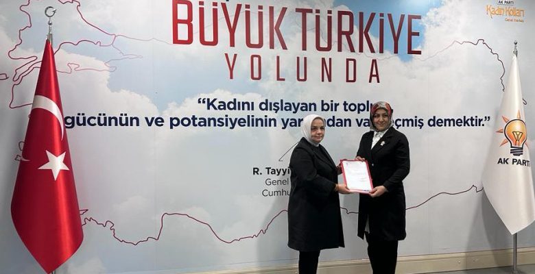 SÜMEYYA TEMELCİ OLDU KADIN KOLLARI BAŞKANI