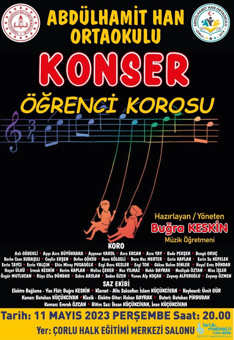 ÖĞRENCİ KOROSU DOYUMSUZ MÜZİK ZİYAFETİ YAŞATACAK!