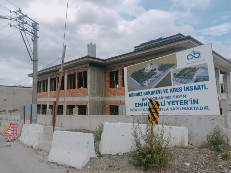 KREŞ İNŞAATI HIZLA DEVAM EDİYOR!