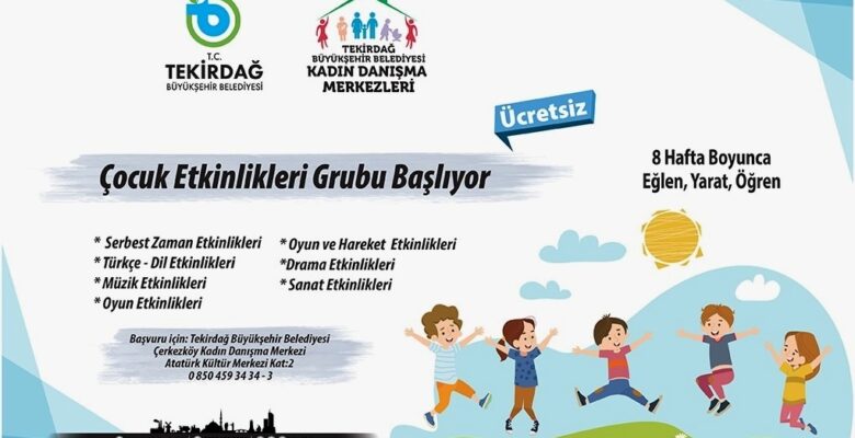 ÇOCUKLARI EĞİTİM HAYATINA HAZIRLIYOR