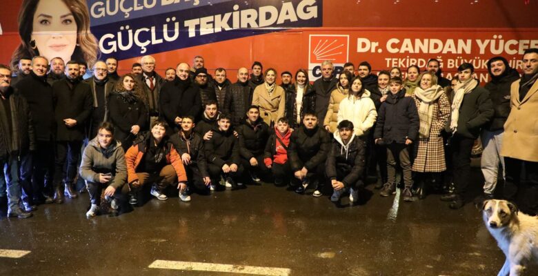 CANDAN YÜCEER’E MALKARA’DA SEVGİ SELİ