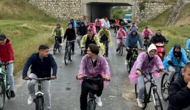 ATATÜRK İÇİN PEDAL ÇEVİRDİLER