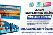 ULAŞIM KARTLARINDA ONLİNE VİZELEME DÖNEMİ