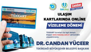 ULAŞIM KARTLARINDA ONLİNE VİZELEME DÖNEMİ