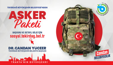 ASKERE GİDECEKLERE BÜYÜK  DESTEK