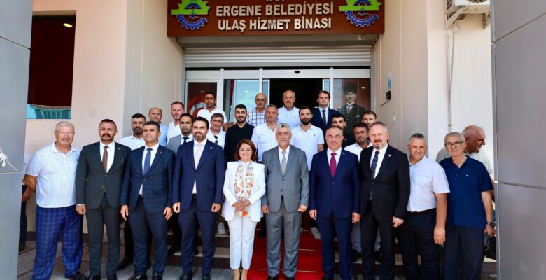 BAKAN BOLAT’TAN  BAŞKAN MÜGE YILDIZ TOPAK’A HAYIRLI OLSUN ZİYARETİ