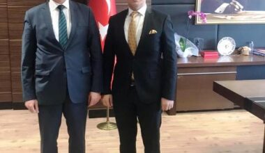 BAŞKAN BOZAN’DAN KAYMAKAM  SARILI’YA ZİYARET