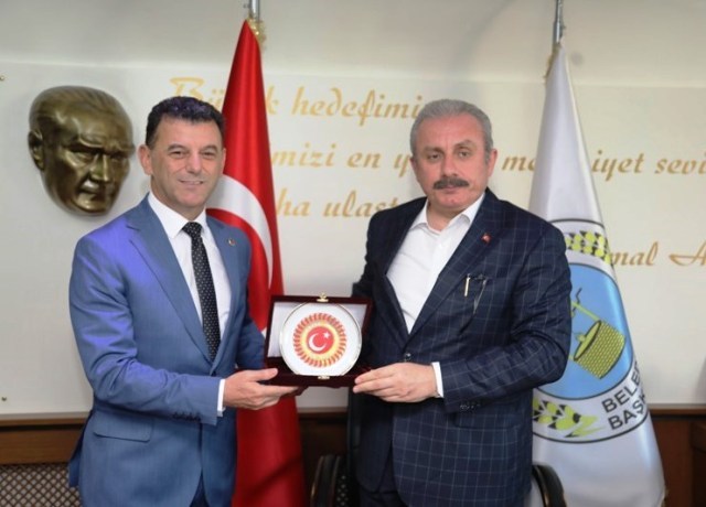 TBMM BAŞKANI ŞENTOP  KAPAKLI DA