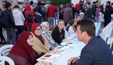 ÇORLU’DA İLK ORUÇLAR AŞEVİ’NDE AÇILDI