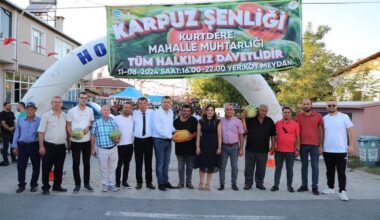 KURTDERE’DE KARPUZ TADINDA ŞENLİK