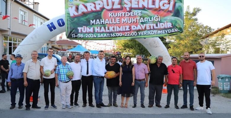 KURTDERE’DE KARPUZ TADINDA ŞENLİK