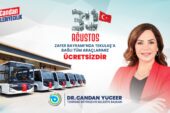 TOPLU TAŞIMA ZAFER BAYRAMI’NDA ÜCRETSİZ