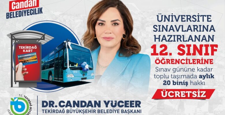 12. SINIF ÖĞRENCİLERİNE CANDAN ABLA MÜJDESİ