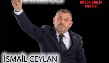 İSMAİL CEYLAN; MUHSİN BAŞKANIMIZ İÇİN MÜCADELEYE DEVAM