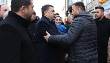 KUMYOL CADDESİ ESNAFINDAN ERÇİLİ’YE BÜYÜK İLGİ