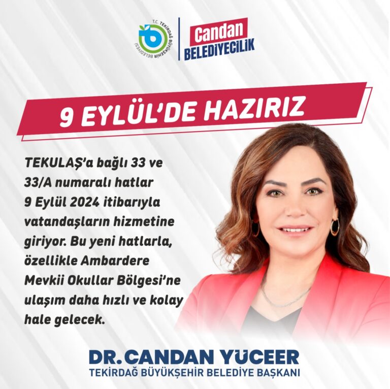 ÇERKEZKÖY’DE EĞİTİME “CANDAN” DOKUNUŞ