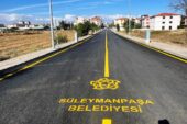 SÜLEYMANPAŞA’DA YOL HAREKÂTI SÜRÜYOR