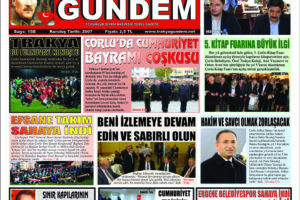 TRAKYA GÜNDEM GAZETESİ 158.SAYI