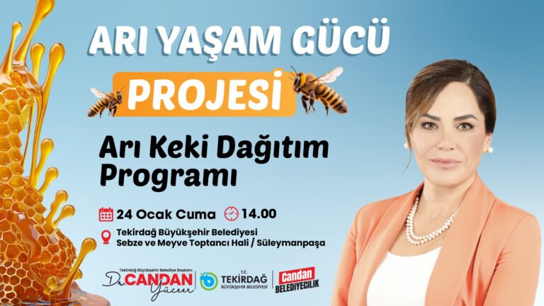 80 TON ARI KEKİ DAĞITILACAK