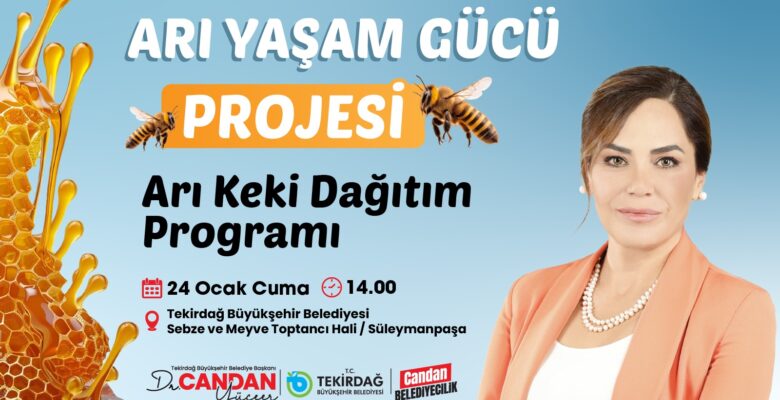 80 TON ARI KEKİ DAĞITILACAK