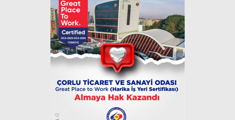 HARİKA BİR YER SERTİFİKASI ALMAYA HAK KAZANDI