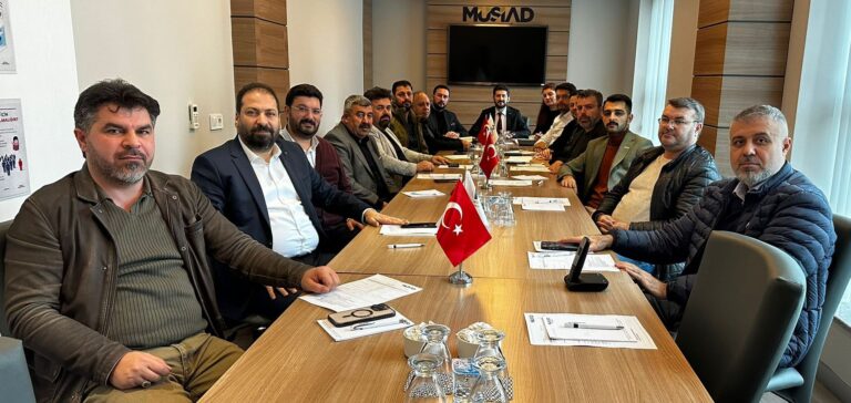 MÜSİAD TEKİRDAĞ’DA GÖREV DAĞILIMI GERÇEKLEŞTİ