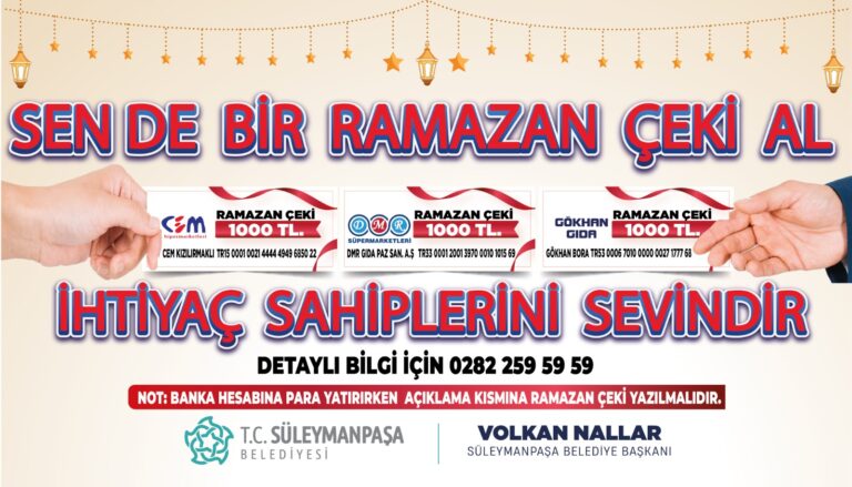RAMAZAN AYINDA ANLAMLI KAMPANYA
