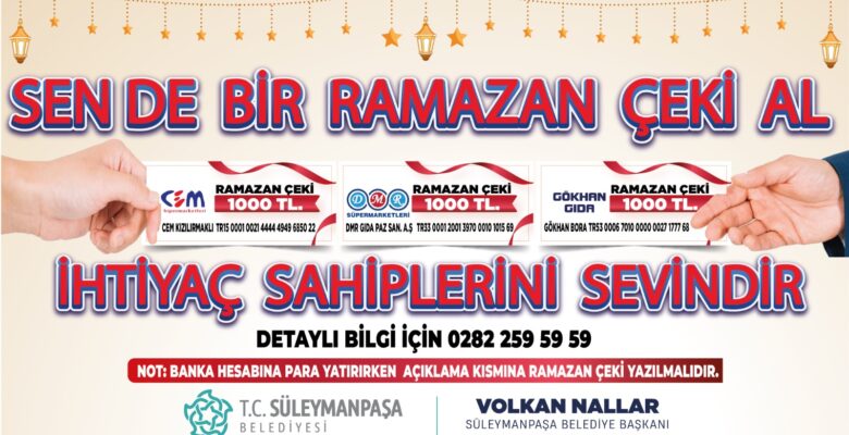 RAMAZAN AYINDA ANLAMLI KAMPANYA