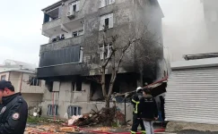 ÇERKEZKÖY’DE DOĞALGAZ PATLAMASI: 2 KİŞİ YARALI