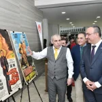 TEKİRDAĞ’DA  “AİLE FİLMİ AFİŞLERİ” SERGİSİ AÇILDI