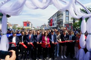 ERGENE’DE CUMHURİYET MAHALLESİ HALK PAZARI AÇILIŞ PROGRAMI DÜZENLENDİ