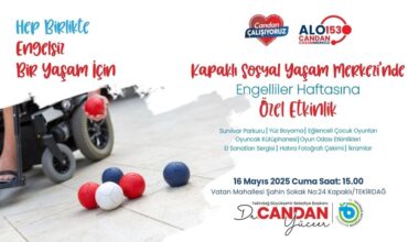 BÜYÜKŞEHİR’DEN ENGELLİLER HAFTASINA ÖZEL ETKİNLİK