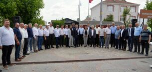 ERGENE’DE GERÇEKLEŞTİRİLEN SALDIRIYA KARŞI GÜÇLÜ TEPKİ: BİRLİK VE DAYANIŞMA MESAJI VERİLDİ