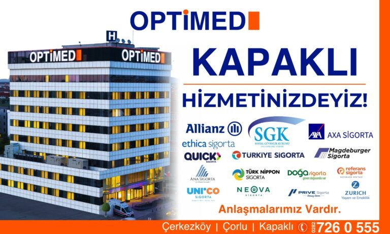 OPTİMED KAPAKLI HASTANESİ HİZMETE BAŞLADI